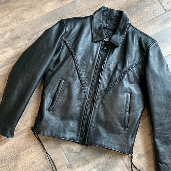 Vintage Jackets & Blazers - UNIK Genuine Leather jacket